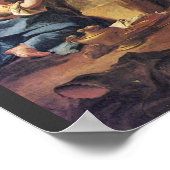 St. Sebastian und die Frauen von Troger Paul Poster (Ecke)