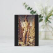 St Sebastian von Liberale Da Verona Postkarte (Stehend Vorderseite)