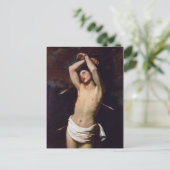 St Sebastian von Nicolas Regnie Postkarte (Stehend Vorderseite)