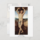 St. Sebastian Von Pietro Perugino Postkarte (Vorne/Hinten)