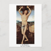 St. Sebastian Von Pietro Perugino Postkarte (Vorderseite)