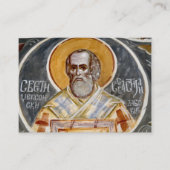 St. Sebastian von San Francisco Jackson Gebet Card Platzkarte (Vorderseite)