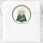 St. Sergius of Radonezh Classic Round Sticker (Tasche)