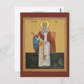 St. Silas-Gebetskarte Postkarte (Vorne/Hinten)