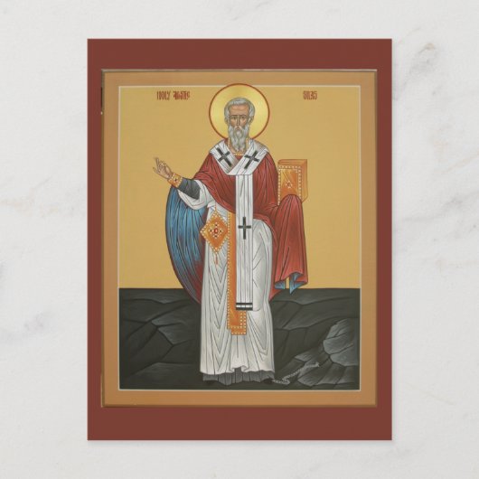 St. Silas-Gebetskarte Postkarte (Vorderseite)