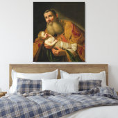 St. Simeon Vorstellung des Säuglings Christus Leinwanddruck (Insitu (Schlafzimmer))