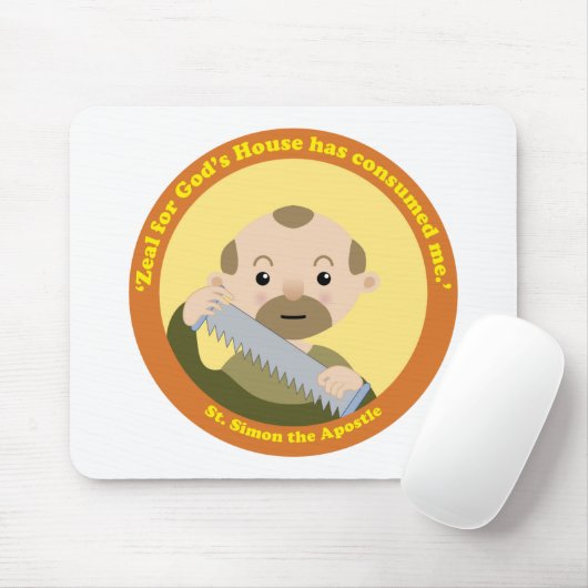 St. Simon der Apostel Mousepad (Mit Mouse)