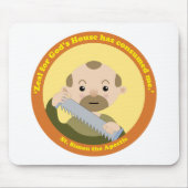 St. Simon der Apostel Mousepad (Vorne)
