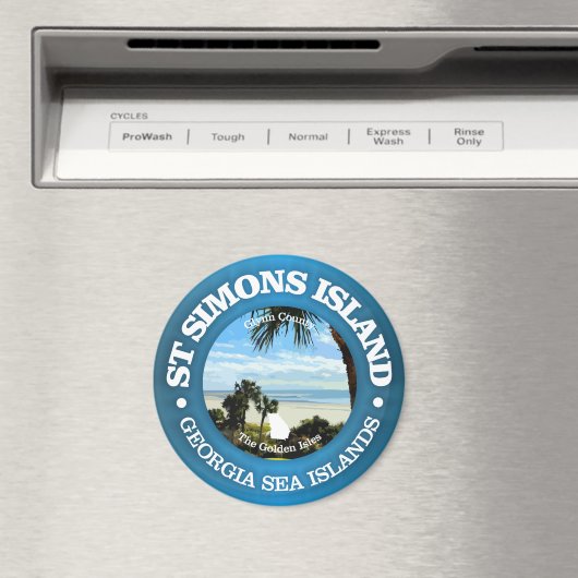 St. Simons (C) Magnet (In Situ (Geschirrspüler))