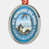St. Simons (C) Ornament Aus Metall (Links)