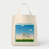 St. Simons Island GA Beach Biketour Tragetasche (Vorne)