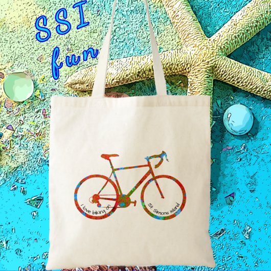 St. Simons Island GA biking Tasche