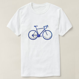 St. Simons Island GA Blue Bicycle T-Shirt