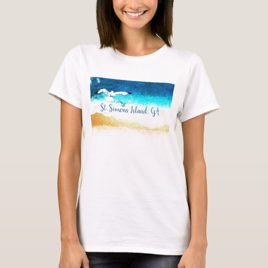 St. Simons Island GA Shirt (Vorderseite)