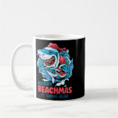 St Simons Island Georgia Merry Beachmas Christmas Kaffeetasse (Links)