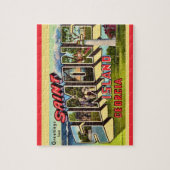 St Simons Island Retro Puzzle (Vertikal)