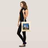 St. Simons Leuchtturm Tote Tasche (Vorderseite (Model))