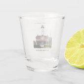 St. Simons Leuchtturmglas Schnapsglas (Rückseite)