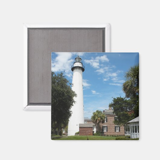 St. Simon's Light Magnet (Vorderseite/Rückseite)