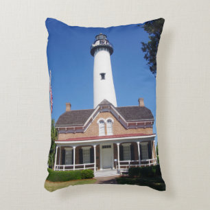 St. Simons Lighthouse Akzent Kissen