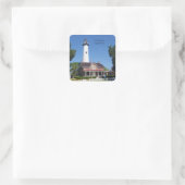 St. Simons Lighthouse Aufkleber (Tasche)