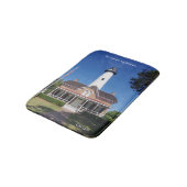 St. Simons Lighthouse bathmat Badematte (Schrägansicht)