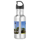 St. Simons Lighthouse Flasche Edelstahlflasche (Rückseite)