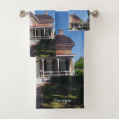 St. Simons Lighthouse Handtuchhandtuch Set (Insitu)