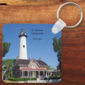 St. Simons Lighthouse Schlüsselanhänger (Rückseite)