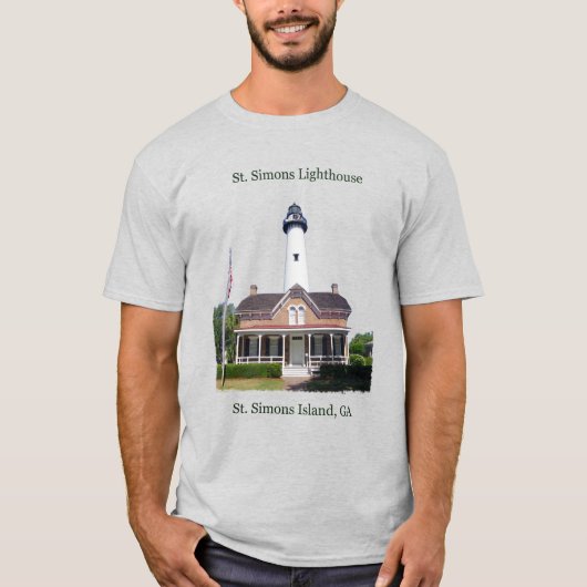 St. Simons Lighthouse Shirt (Vorderseite)
