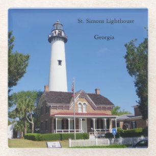 St. Simons Lighthouse Untersetzer