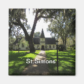 St.Simons Magnet (Vorne)