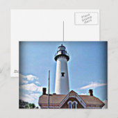 St. Simons Postkarte (Vorne/Hinten)