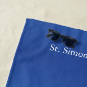 St. Simons Strandtuch im Leuchtturm (Beispiel)
