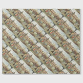 St. Sinterklaas Holländer des Nicks Geschenkpapier (Flach)