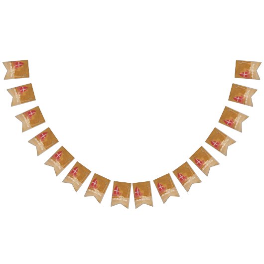 St. Sinterklaas Holländer des Nicks Wimpelkette (Alle)