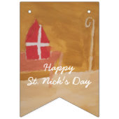 St. Sinterklaas Holländer des Nicks Wimpelkette (Zweite Fahne)