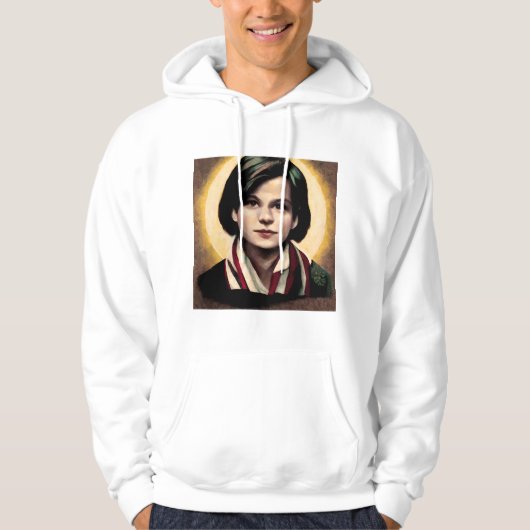St. Sophie Scholl I Hoodie (Vorderseite)