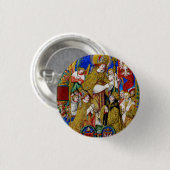 St. Stanislaus Bishop und Martyr Button (Vorne & Hinten)