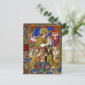 St. Stanislaus Bishop und Martyr Postkarte (Stehend Vorderseite)