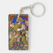 St. Stanislaus Bishop und Martyr Schlüsselanhänger (Rückseite)