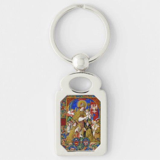St. Stanislaus Bishop und Martyr Schlüsselanhänger (Vorderseite)