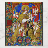 St. Stanislaus Bishop und Martyr Weinetikett (Einzelnes Label)