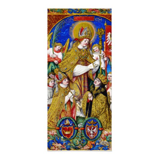St. Stanislaus Bishop und Martyr Werbekarte (Vorne)
