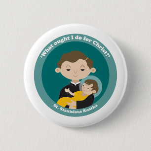 St. Stanislaus Kostka Button