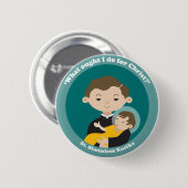 St. Stanislaus Kostka Button (Vorne & Hinten)