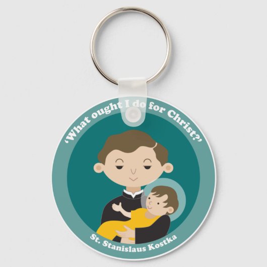 St. Stanislaus Kostka Schlüsselanhänger (Vorderseite)
