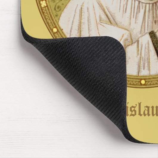 St. Stanislaus Kostka (SNV 25) (Rnd Im) Vert Mousepad (Ecke)