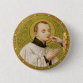 St. Stanislaus Kostka (SNV 25) Round Pinback Butto Button (Vorderseite)