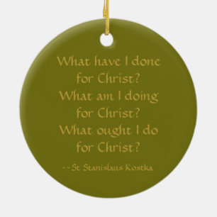 St. Stanislaus (SNV 25) Kreis Keramikornament